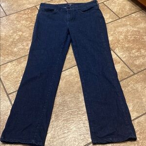 NYDJ Blue Marilyn Straight Size 8 Lift XTuck Jeans